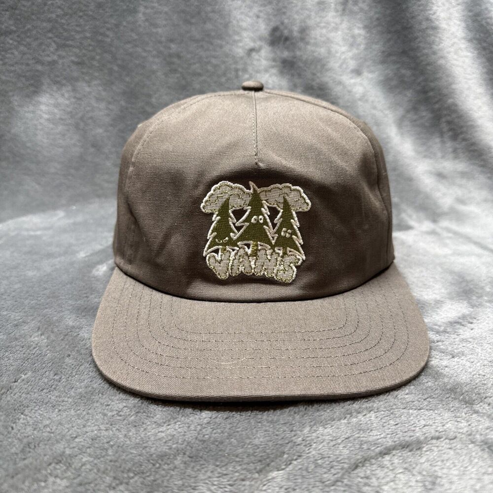 Classic Brown Embroidered Men's Cap